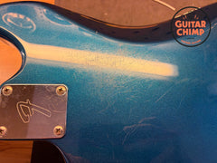 1999 Fender MIJ Japan MG-69 Mustang ’69 Reissue Competition Lake Placid Blue Tweed HSC