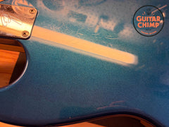 1999 Fender MIJ Japan MG-69 Mustang ’69 Reissue Competition Lake Placid Blue Tweed HSC