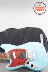 2012 Fender Japan Kurt Cobain Mustang Left-Handed – Sonic Blue (Rare, Excellent Condition)