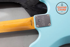 2012 Fender Japan Kurt Cobain Mustang Left-Handed – Sonic Blue (Rare, Excellent Condition)