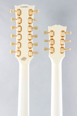 2004 Gibson Left-Handed Custom Shop EDS-1275 Double Neck White