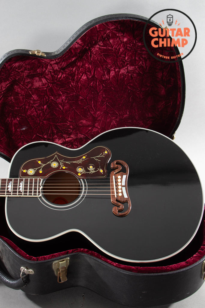 2007 Gibson Custom Shop SJ-200 “My Love” Ebony – Rare Inlay, Original Case