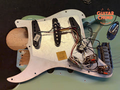 1988 Fender USA Yngwie Malmsteen Stratocaster Sonic Blue First Year OHSC Rare