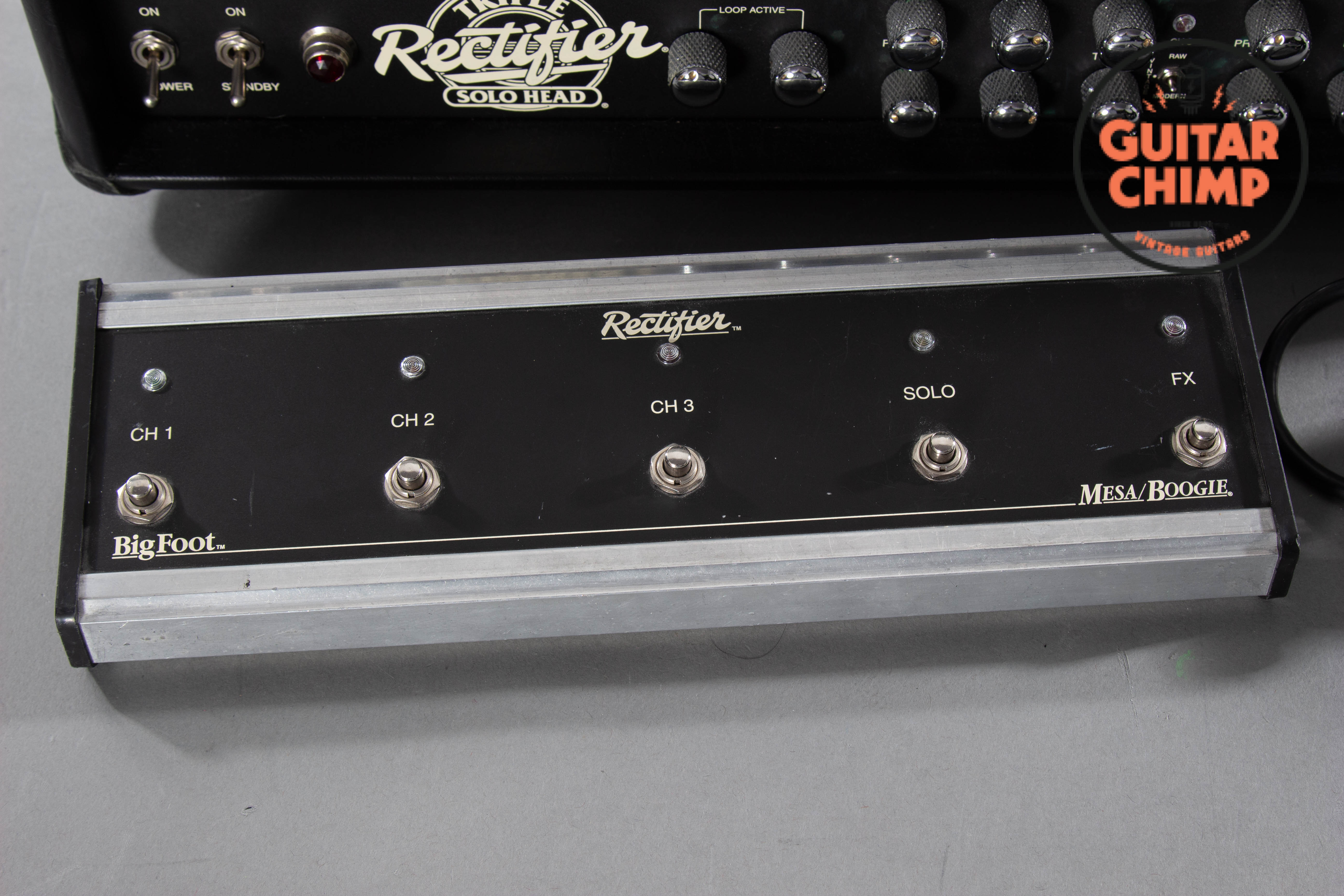 Mesa Boogie Triple Rectifier Solo Head 3-Channel 150-Watt Guitar