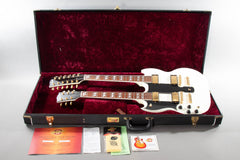 2004 Gibson Left-Handed Custom Shop EDS-1275 Double Neck White