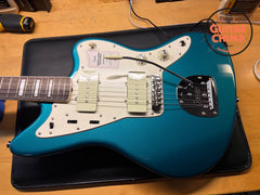 2025 Fender MIJ Japan Late ’60s Jazzmaster Ocean Turquoise Block Inlays Gig Bag