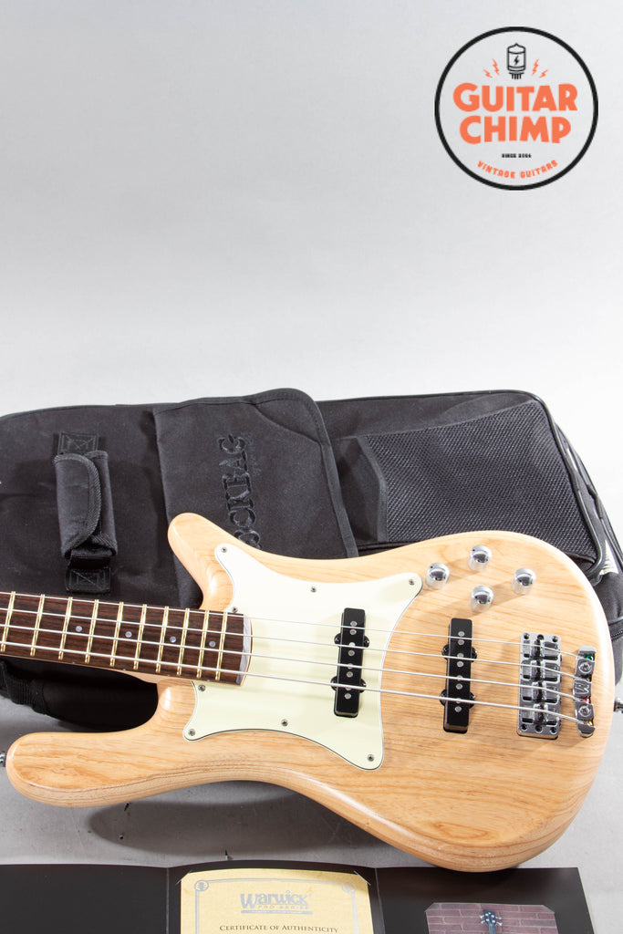 2022 Warwick German Pro Series Streamer CV 4 – Natural Satin | Made in Germany | Excellent