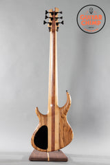 Early 1990’s Tobias Basic 6 String Bass Guitar Zebrawood #2431