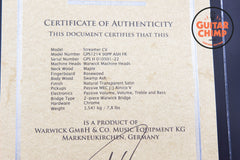 2022 Warwick German Pro Series Streamer CV 4 – Natural Satin | Made in Germany | Excellent