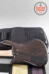 2024 Warwick German Pro Series Streamer CV 5 – Nirvana Black Satin | Teambuilt Germany | Mint + RockBag