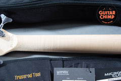 2024 Warwick German Pro Series Streamer CV 5 – Nirvana Black Satin | Teambuilt Germany | Mint + RockBag