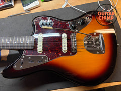 2025 Fender MIJ Japan Traditional II 60s Jaguar Sunburst – Excellent w/ Gig Bag