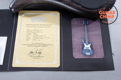 2024 Warwick German Pro Series Streamer CV 5 – Nirvana Black Satin | Teambuilt Germany | Mint + RockBag