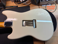 2022 Fender MIJ Japan Char Signature Mustang Olympic White Tweed HSC