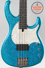 2008 Modulus FB4 Funk Unlimited Flea Bass Blue Sparkle