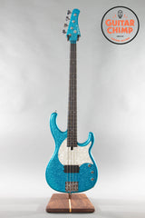 2008 Modulus FB4 Funk Unlimited Flea Bass Blue Sparkle