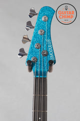 2008 Modulus FB4 Funk Unlimited Flea Bass Blue Sparkle