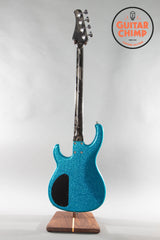 2008 Modulus FB4 Funk Unlimited Flea Bass Blue Sparkle