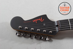 2025 Fender Japan Limited Hybrid II Jazzmaster Noir – MIJ, Satin Black, Mint, w/ Gig Bag