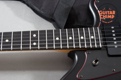 2025 Fender Japan Limited Hybrid II Jazzmaster Noir – MIJ, Satin Black, Mint, w/ Gig Bag