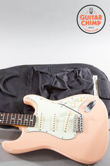 1999 Fender Japan ST62-70TX '62 Reissue Stratocaster Shell Pink CIJ w/ USA Texas Specials
