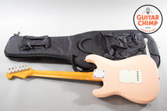 1999 Fender Japan ST62-70TX '62 Reissue Stratocaster Shell Pink CIJ w/ USA Texas Specials
