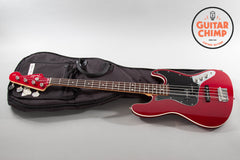 2010 Fender Japan Aerodyne Jazz Bass Candy Apple Red