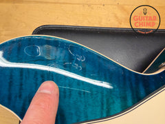 2017 Gibson ES-335 Figured Aquamarine OHSC