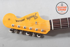 2022 Fender Japan FSR Traditional 60s Jaguar – Black w/ Gold Anodized Guard (Ishibashi Exclusive)