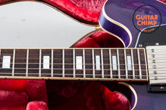 2023 Gibson ES-335 Figured Blueberry Burst – AAA Top, OHSC, Excellent