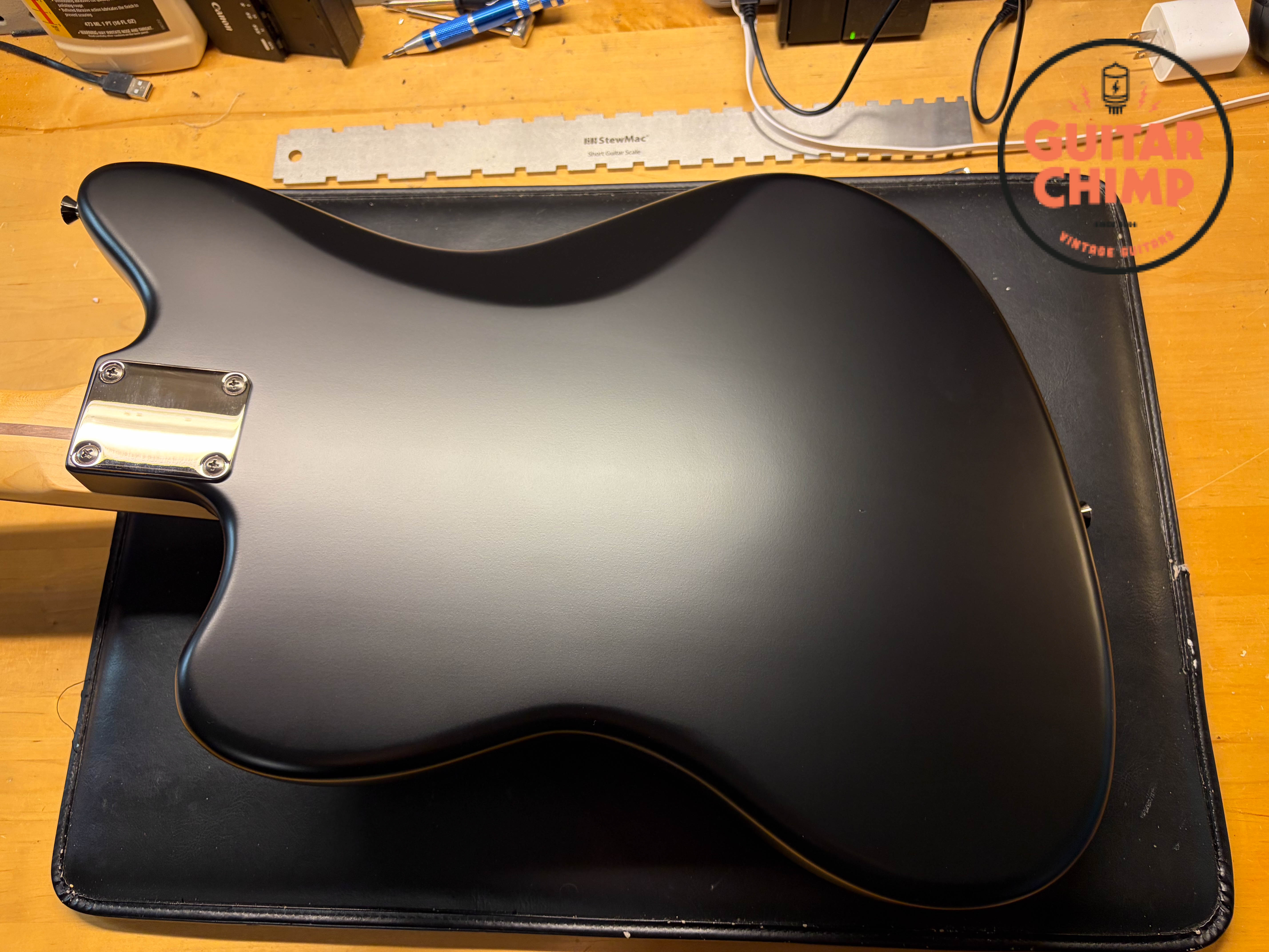2025 Fender Japan MIJ Limited Hybrid II Jazzmaster Noir Black