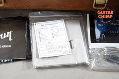 2023 Gibson ES-335 Figured Blueberry Burst – AAA Top, OHSC, Excellent