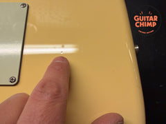 2021 Fender MIJ Japan Limited Edition Stratocaster Floyd Rose Vintage White Tweed HSC