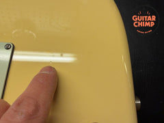 2021 Fender MIJ Japan Limited Edition Stratocaster Floyd Rose Vintage White Tweed HSC