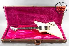 1997 Gibson Explorer ’76 Reissue – Classic White | Original Case | Vintage Patina