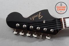 2026 Fender Japan Traditional Late ’60s Jazzmaster – Black w/ Block Inlays + Matching Headstock | Mint | MIJ