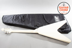 2024 Edwards E-FV-LTD Flying V – Vintage White Block Inlays | MIJ | Excellent