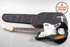 2025 Fender Japan Traditional ’60s Jaguar – Competition Black / 3-Color Sunburst | MIJ | Mint