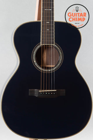 2018 Martin Custom Shop CTM OM-28 000-14 Body Dark Navy Blue