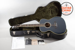 2018 Martin Custom Shop CTM OM-28 000-14 Body Dark Navy Blue