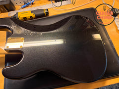 2025 Fender MIJ Japan Traditional 60s Precision P Bass Black Pearl Matching Headstock Gig Bag