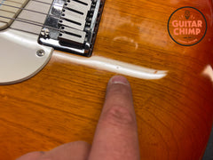 1986 Fender Japan Stratocaster Pro-Feel STR-850LS Lace Sensor Sienna Sunburst