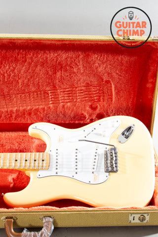 1993 Fender Japan ST72-140YM Yngwie Malmsteen Stratocaster MIJ Vintage White w/ OHSC