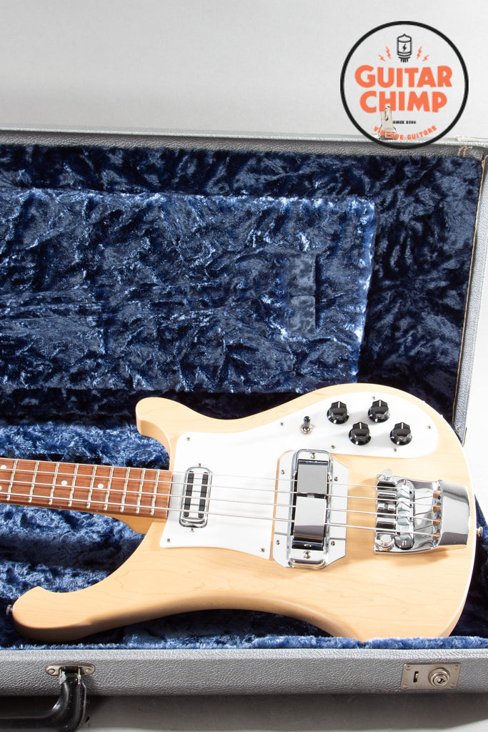 2014 Rickenbacker 4001S SPL Limited Satin Mapleglo – Only 50 Made, Toaster & Horseshoe, OHSC
