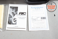 2014 Rickenbacker 4001S SPL Limited Satin Mapleglo – Only 50 Made, Toaster & Horseshoe, OHSC