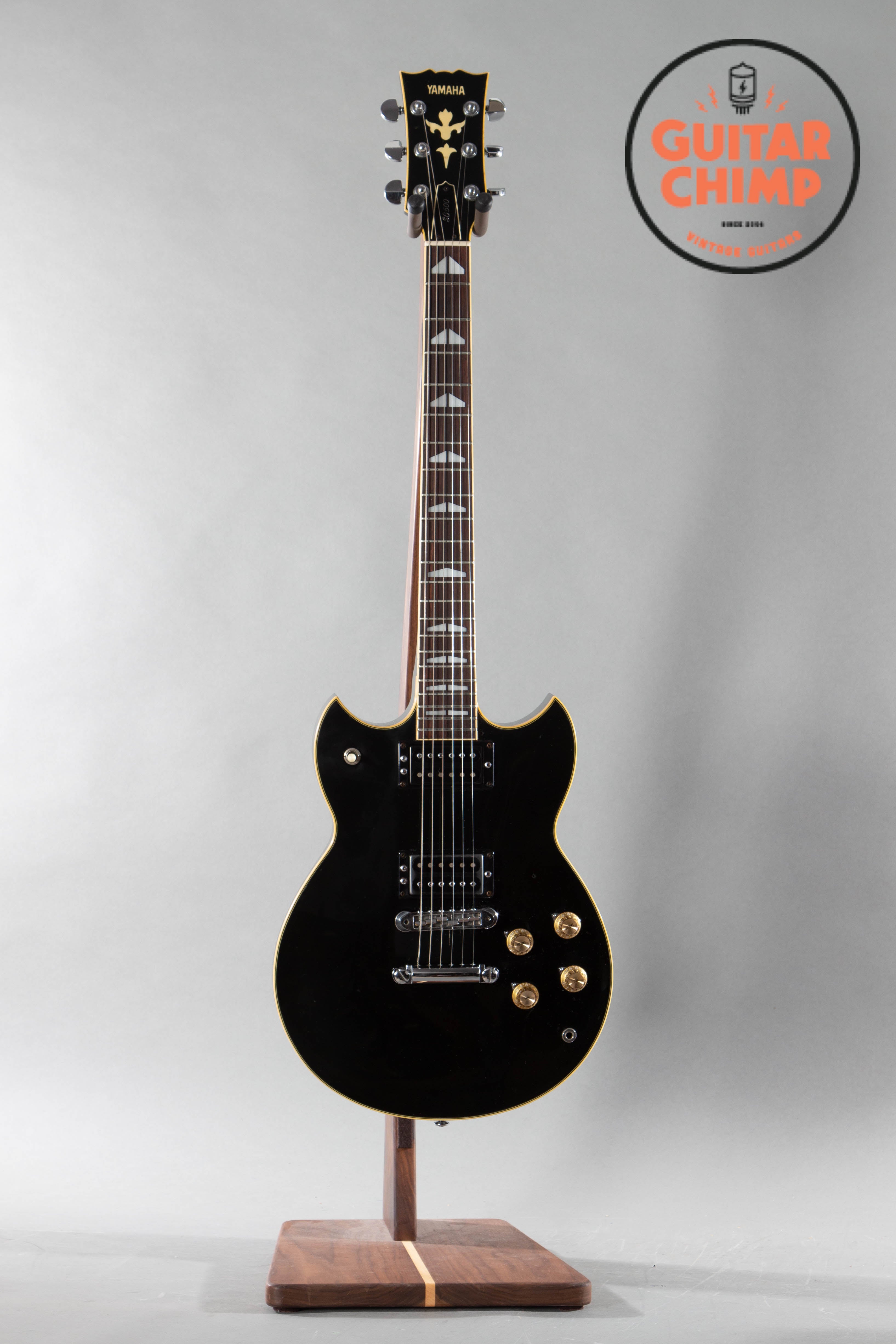 1978 Yamaha SG-500 Black | Guitar Chimp