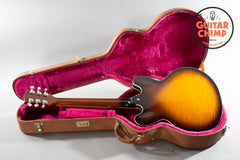 2001 Gibson ES-335 Dot Reissue Vintage Sunburst – ’57 Classics, Slim 60s Neck, OHSC