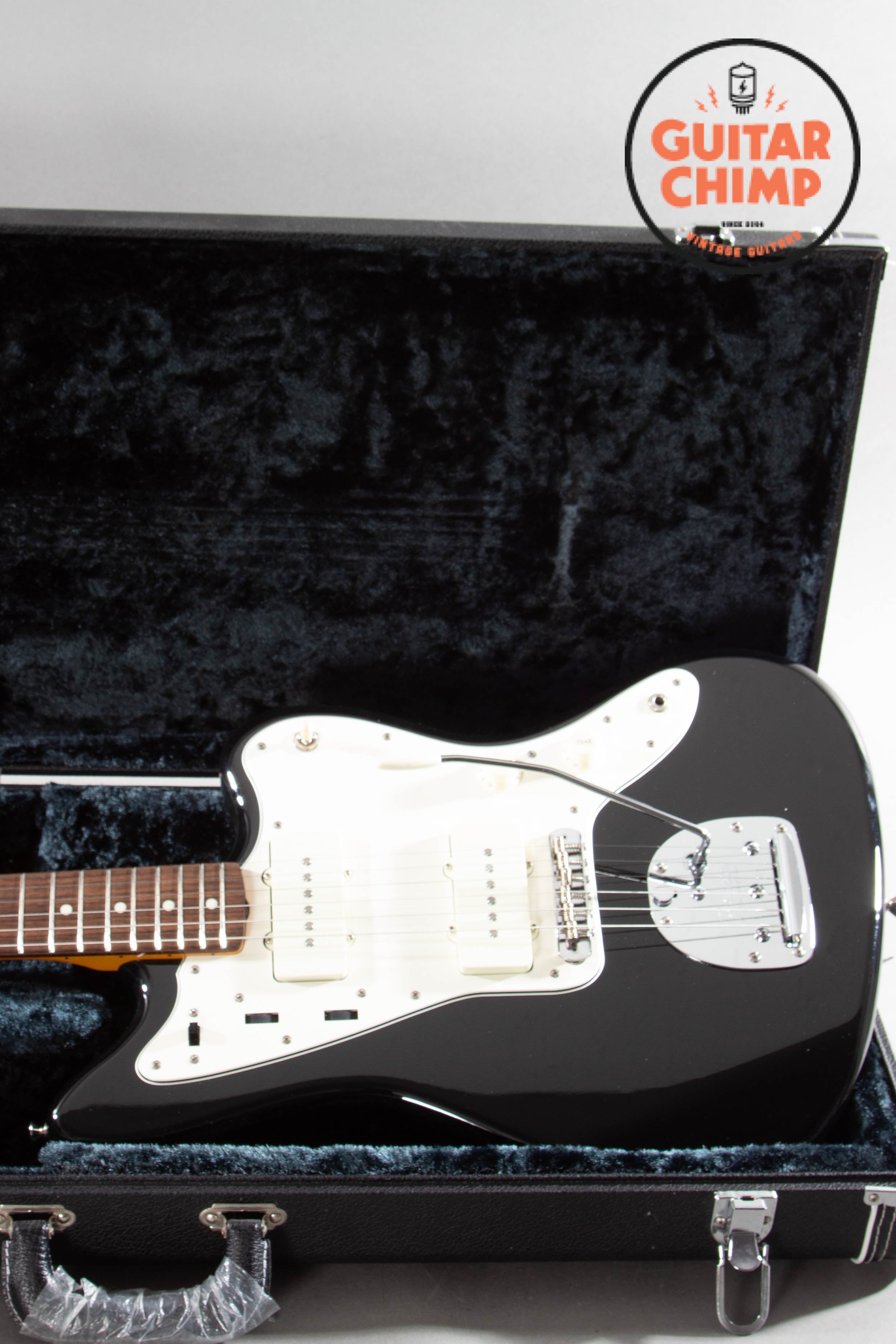 2017 Fender Japan JM66 Jazzmaster Black MIJ – '62 Reissue