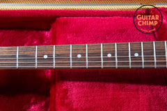 2010 Fender Japan MG73-CO '73 Reissue Mustang – Competition Fiesta Red w/ Matching Headstock | MIJ | HSC