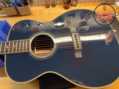 2018 Martin Custom Shop CTM OM-28 000-14 Body Dark Navy Blue